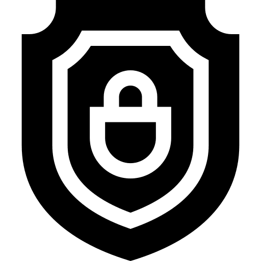 Shield security insurance protection icon