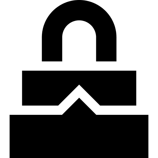 Password security close ui icon