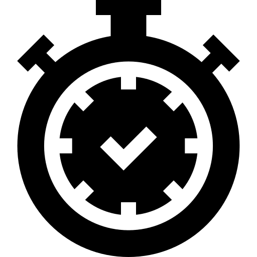 Stopwatch chronometer timer wait icon