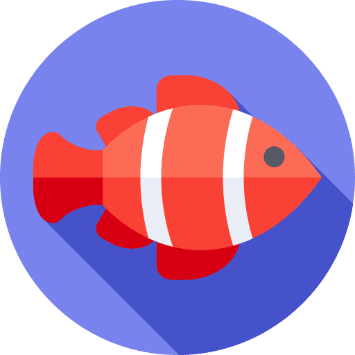 Clownfish animals aquatic animal kingdom icon