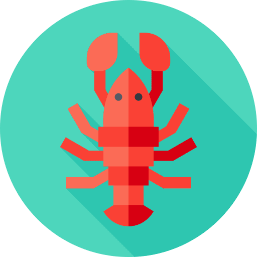 Lobster animals animal food icon