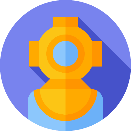 Diver goggles sports and competition profile icon Diver goggles sports and competition profile icon