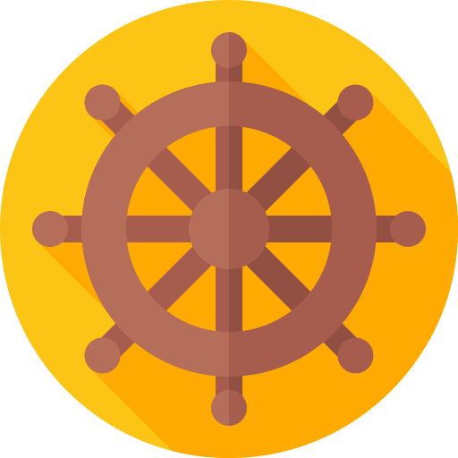 Rudder travel steering wheel transportation icon Rudder travel steering wheel transportation icon