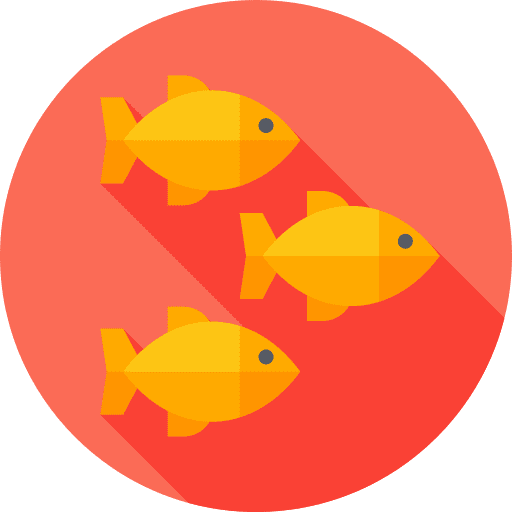 Fish dolly fish diet sea life icon Fish dolly fish diet sea life icon