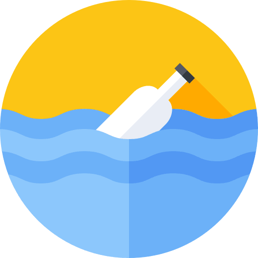 Message in a bottle note cultures message icon Message in a bottle note cultures message icon
