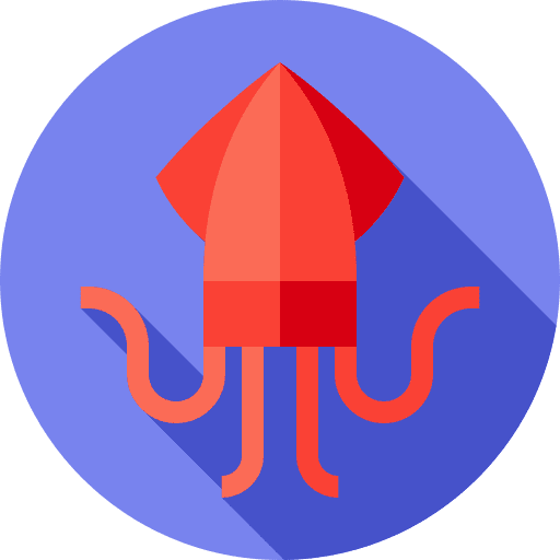 Squid food aquarium squid icon Squid food aquarium squid icon