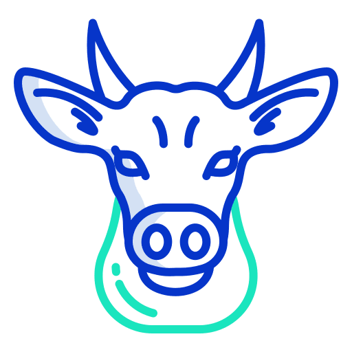 Cow cow farming animal kingdom icon
