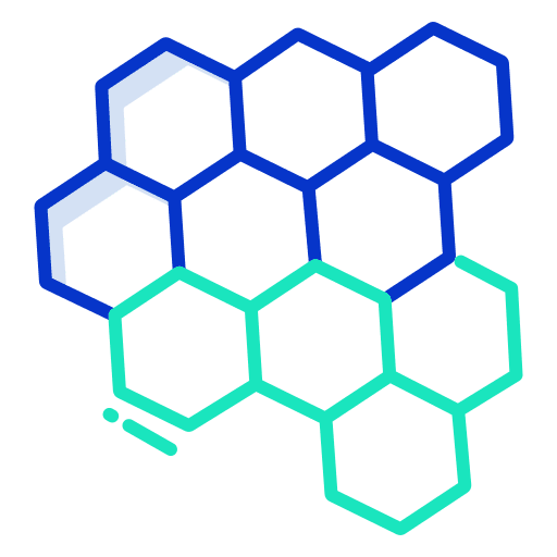 Honey nest honeycomb sweet icon