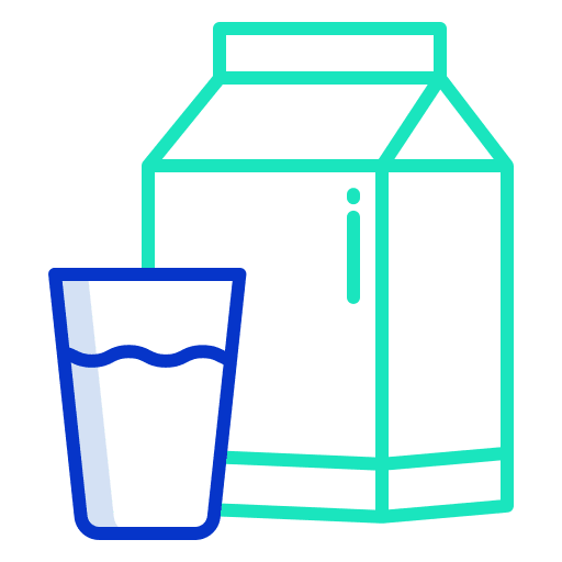 Milk drink milk carton food and restaurant icon
