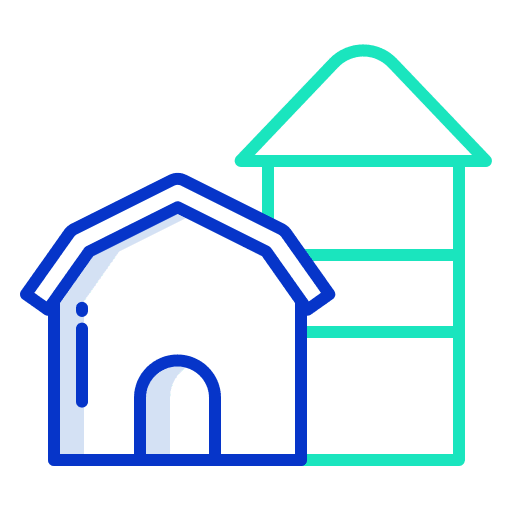 Farm house agriculture farm house barn icon Farm house agriculture farm house barn icon