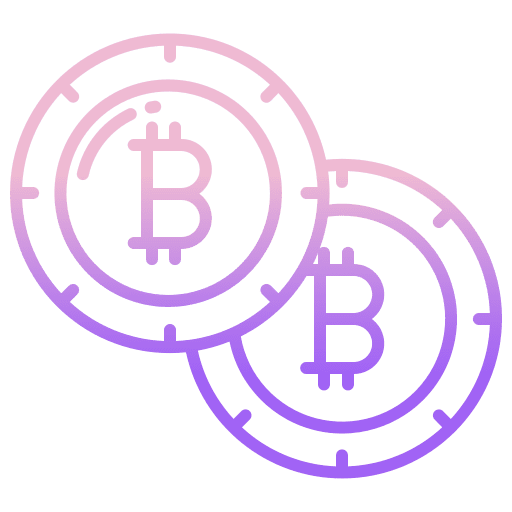 Bitcoin blockchain bitcoin payment icon