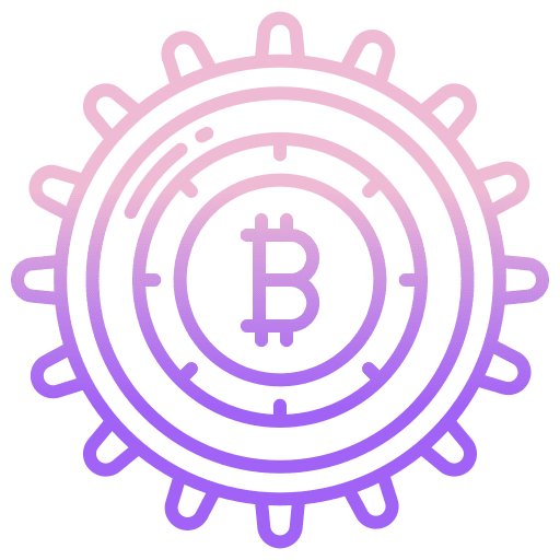 Settings digital currency setting settings icon