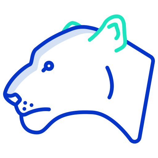 Lioness mammal animals wild life icon