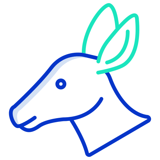 Deer mammal reindeer animals icon Deer mammal reindeer animals icon