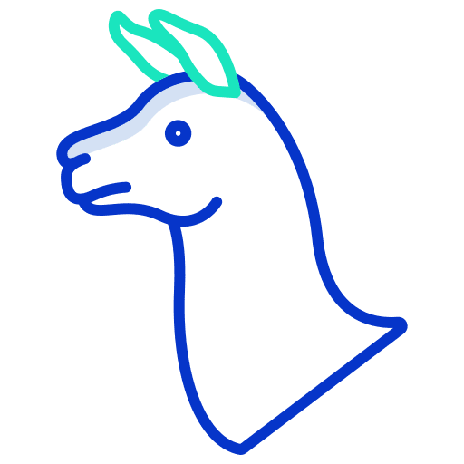 Llama zoo llama fauna icon Llama zoo llama fauna icon