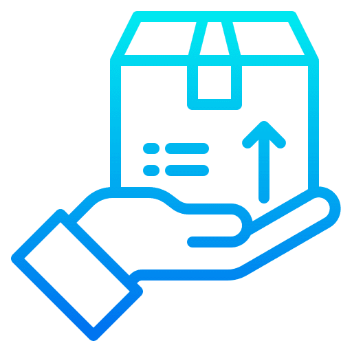 Delivery package shipping delivery icon
