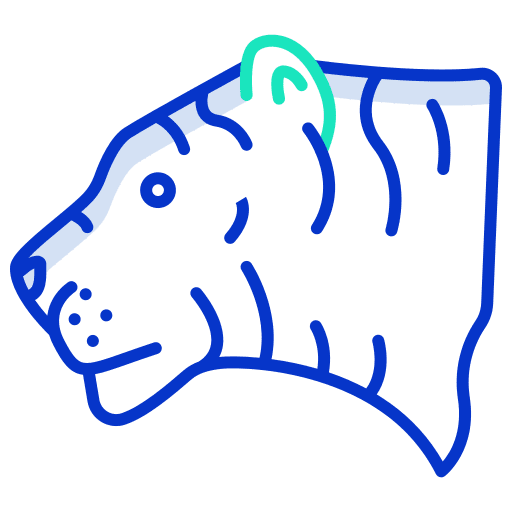 Tiger animal kingdom wild life tiger icon Tiger animal kingdom wild life tiger icon