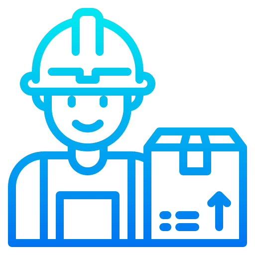 Courier personal professions and jobs shipping icon Courier personal professions and jobs shipping icon