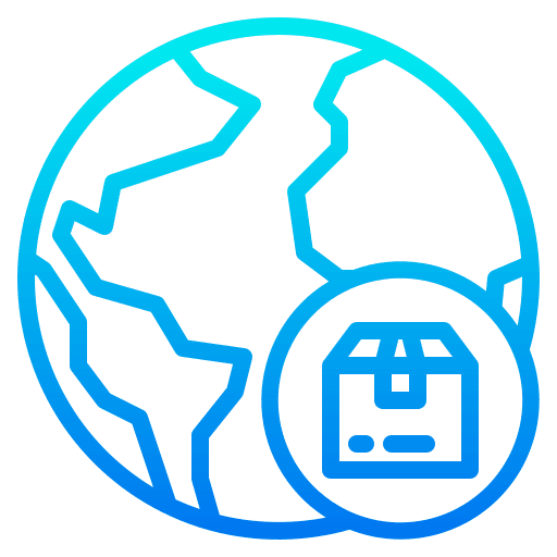 Delivery logistic shipping and delivery world icon Delivery logistic shipping and delivery world icon