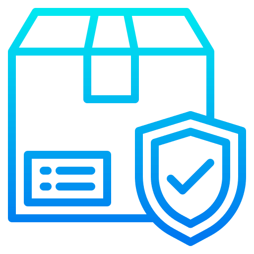 Protection protection box logistic icon Protection protection box logistic icon