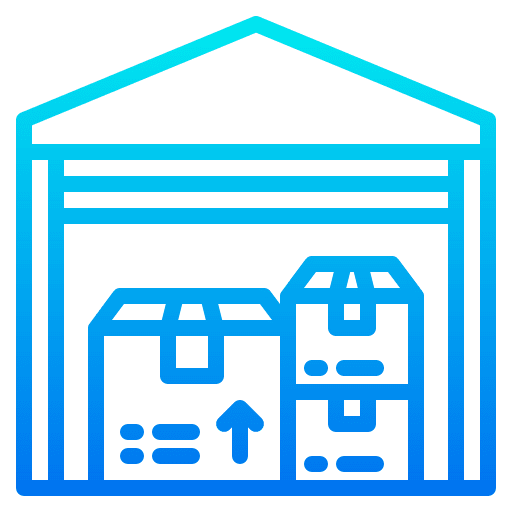 Warehouse distribution delivery shipping and delivery icon Warehouse distribution delivery shipping and delivery icon