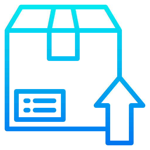 Delivery delivery box upload icon Delivery delivery box upload icon