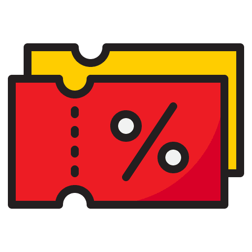 Discount voucher sales coupon icon