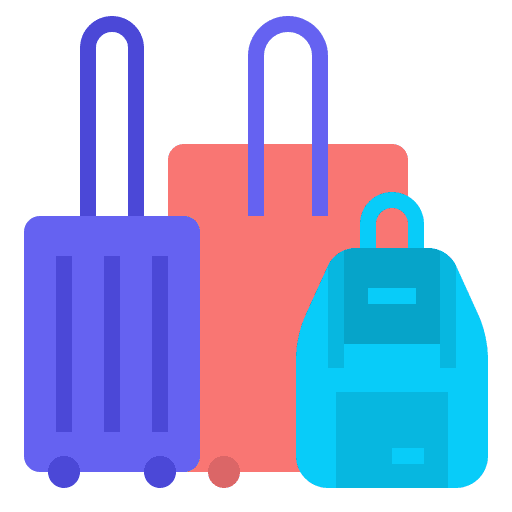 Baggage baggage tourism travel icon
