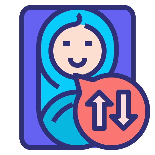 Birthrate demographic infant population icon Birthrate demographic infant population icon