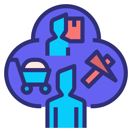 Woker occupation skill professions and jobs icon Woker occupation skill professions and jobs icon