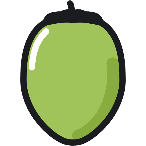 Coconuts fruit healthy food vegetarian icon Coconuts fruit healthy food vegetarian icon
