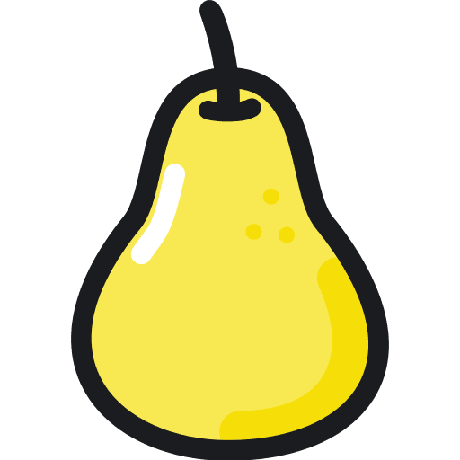 Pear pear diet healthy food icon Pear pear diet healthy food icon