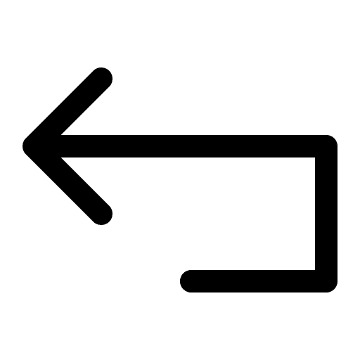 Left arrow return back left arrow icon Left arrow return back left arrow icon