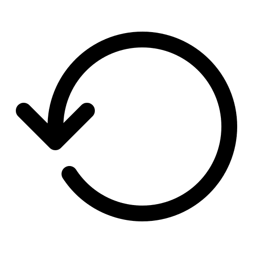 Rewind ui backward undo icon Rewind ui backward undo icon