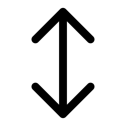 Up and down ui bidirectional direction icon Up and down ui bidirectional direction icon
