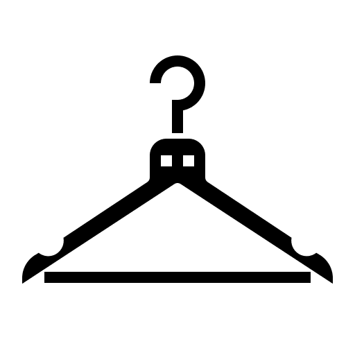 Clothes hanger clothes hanger hanger tool icon