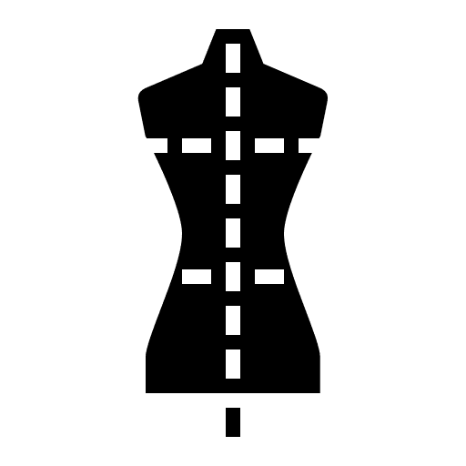 Dummy fashion dummy designer icon