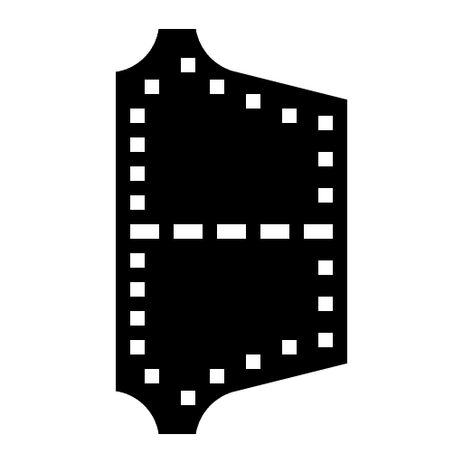 Leather fashion material shoemaker icon