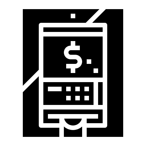 Atm atm machine finance icon