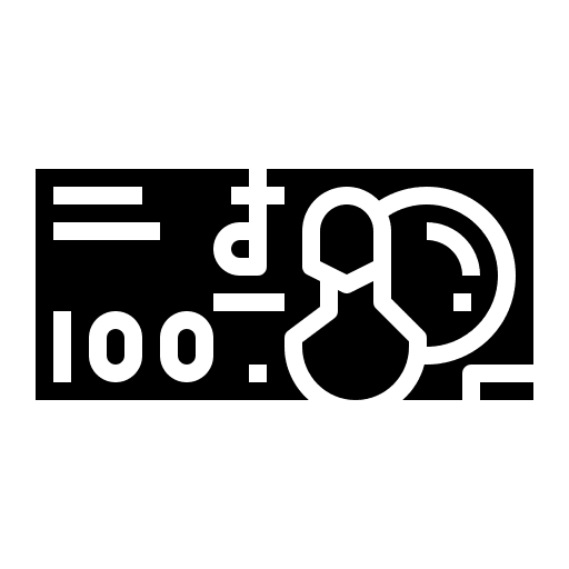 Dong dong banknote finance icon