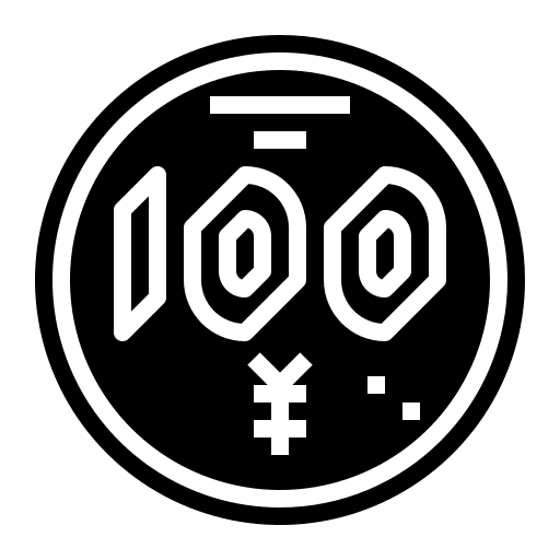 Yen yen coin money icon
