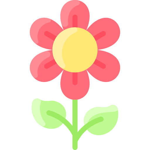 Flower botanical blossom nature icon