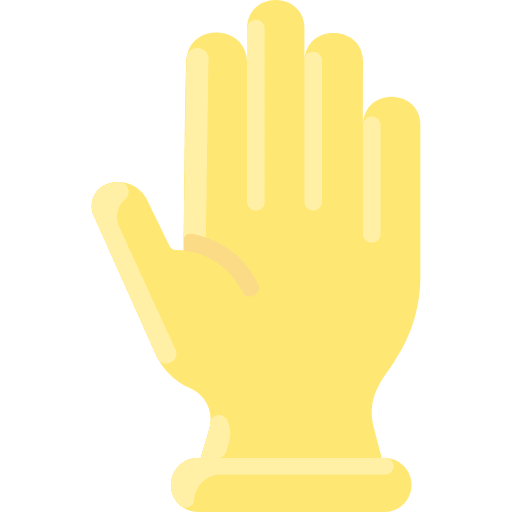 Glove hand protection farming and gardening farm icon