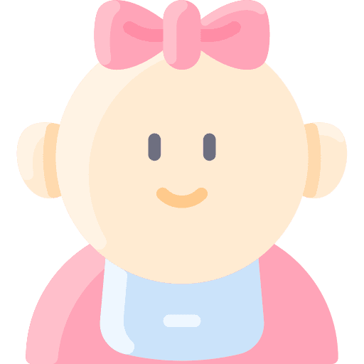 Baby kid and baby babies child icon