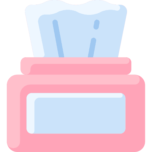 Tissue box hygiene tissue paper tissue box icon