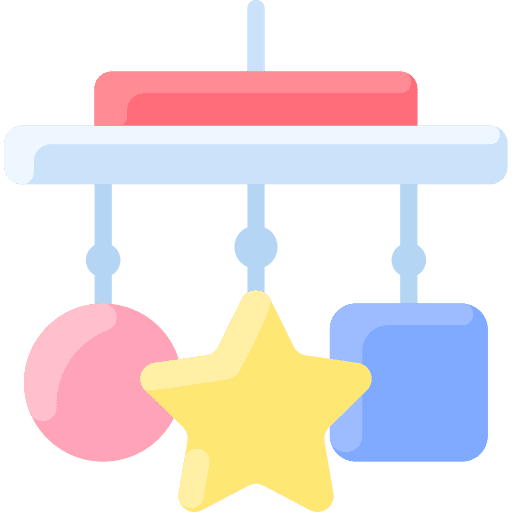 Baby mobile sleep starlight baby mobile icon