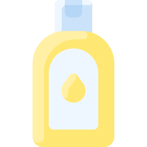 Baby oil gel baby oil massage icon