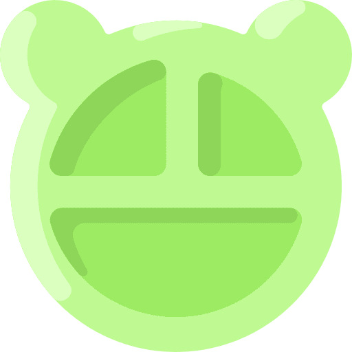 Baby plate baby plate kid and baby food icon