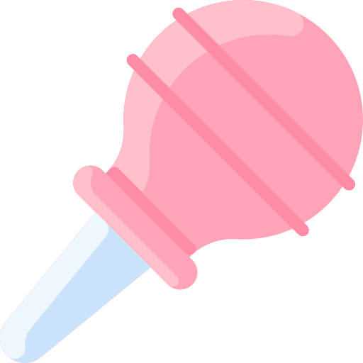 Nasal aspirator nasal aspirator tool kid and baby icon