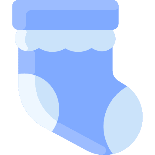 Baby socks childhood kid and baby footwear icon